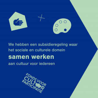Meerjarige regeling Samen cultuurmaken open
