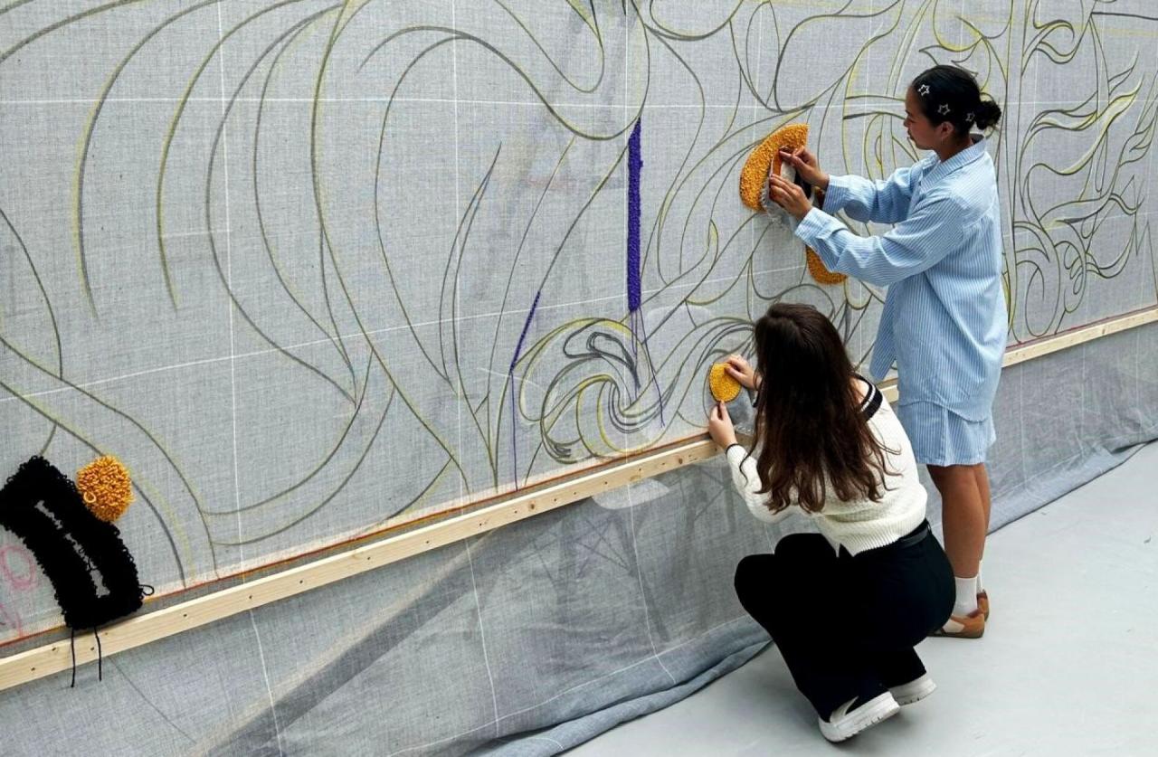 Foto: Museum Catharijneconvent, ontwerp wandkleed: Munir de Vries