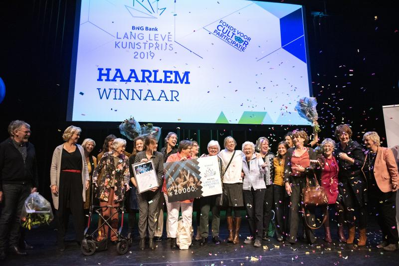 Gemeente Haarlem wint BNG Bank Lang Leve Kunstprijs 2019